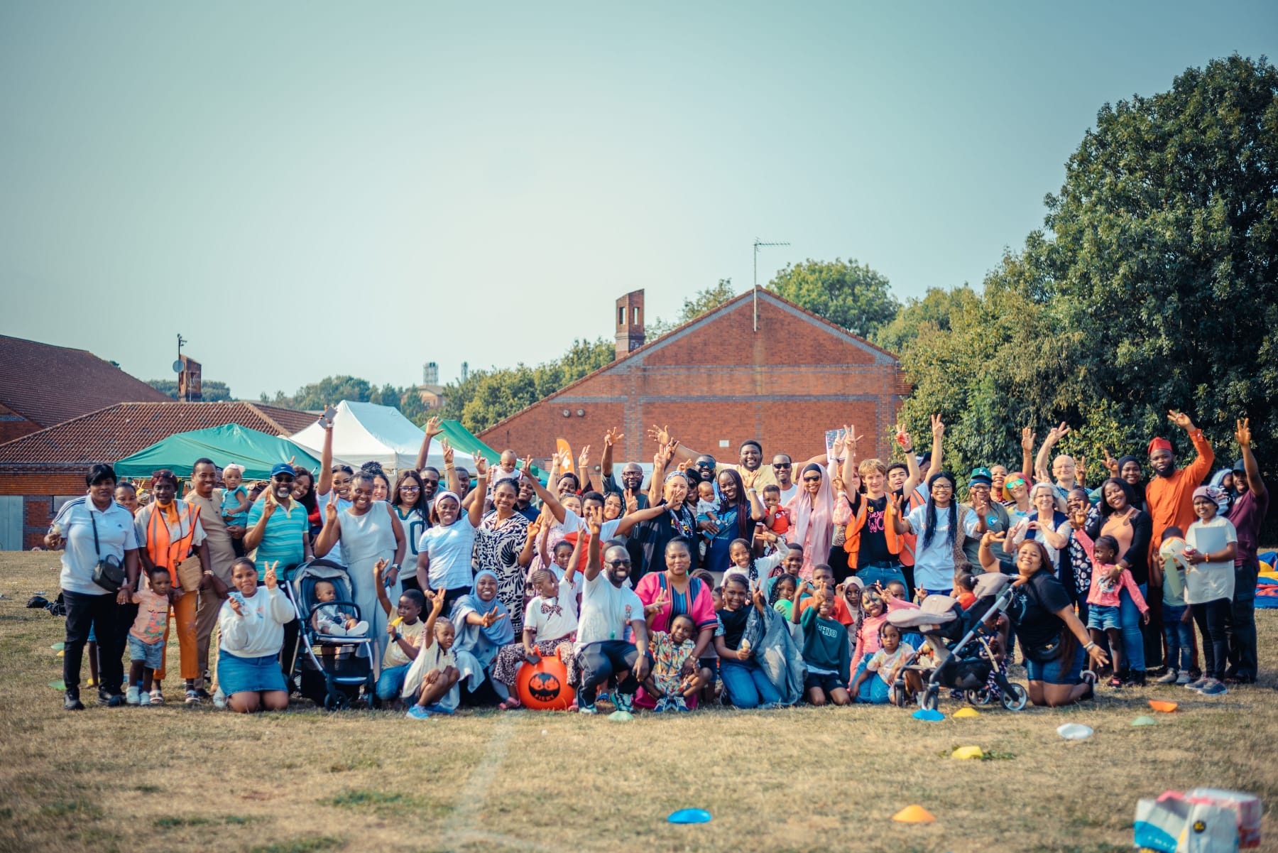 Members of the Nigerian Community in Exeter gathered together